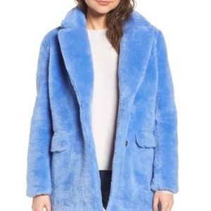 J. Crew Faux Fur Coat